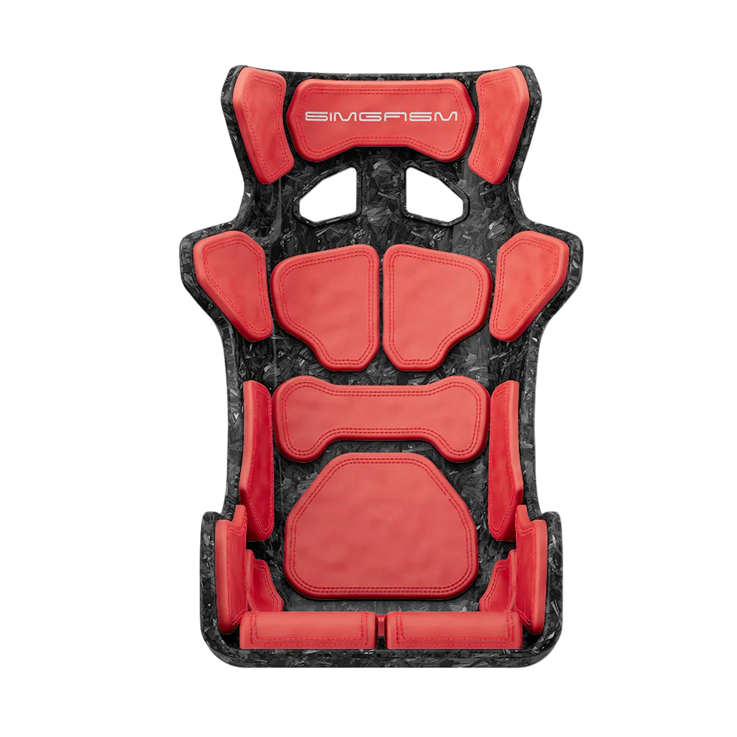 Simgasm Atlas GT Carbon front view red varaiant